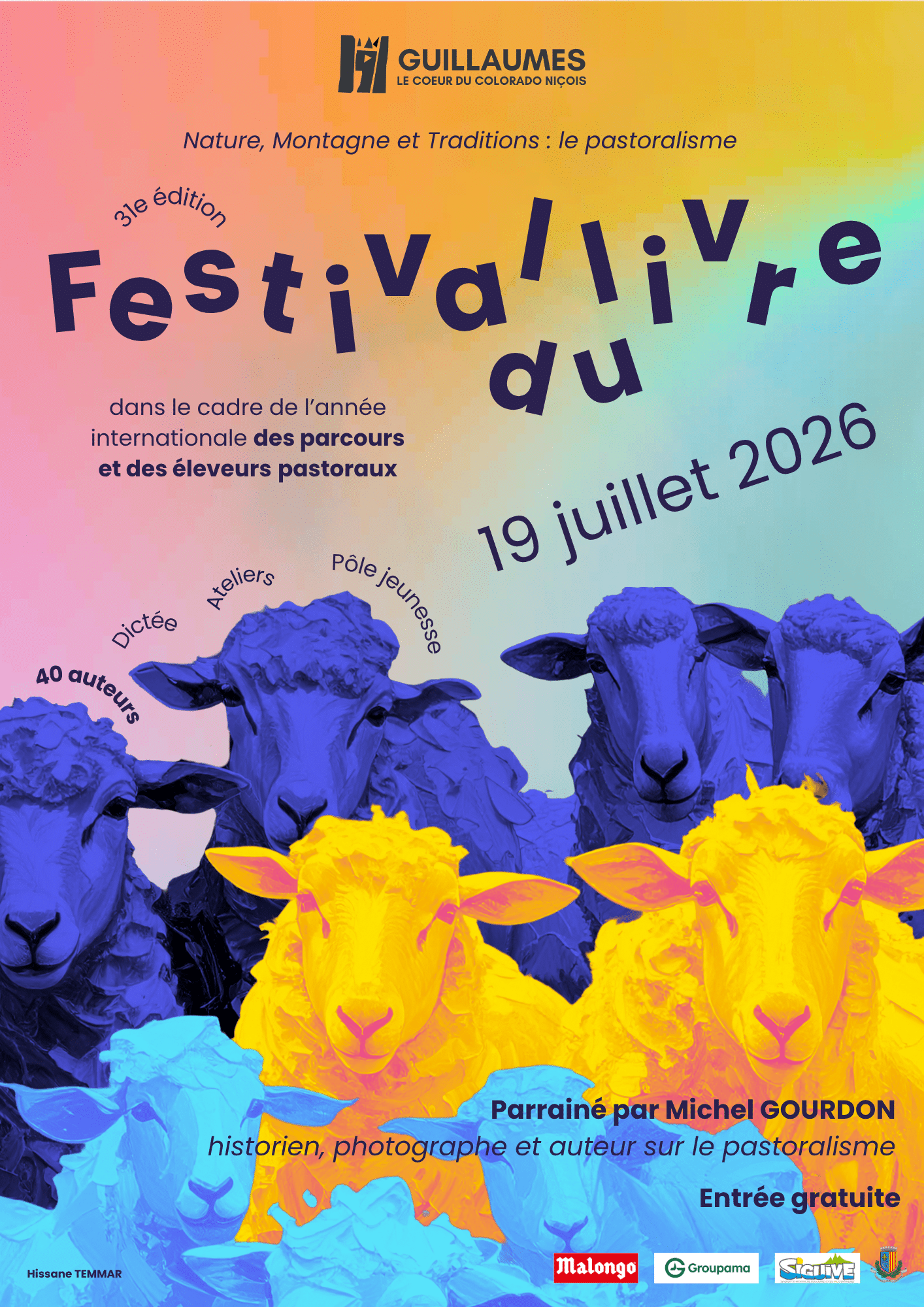19 07 Affiche Festival du Livre 2026 FORMAT A4