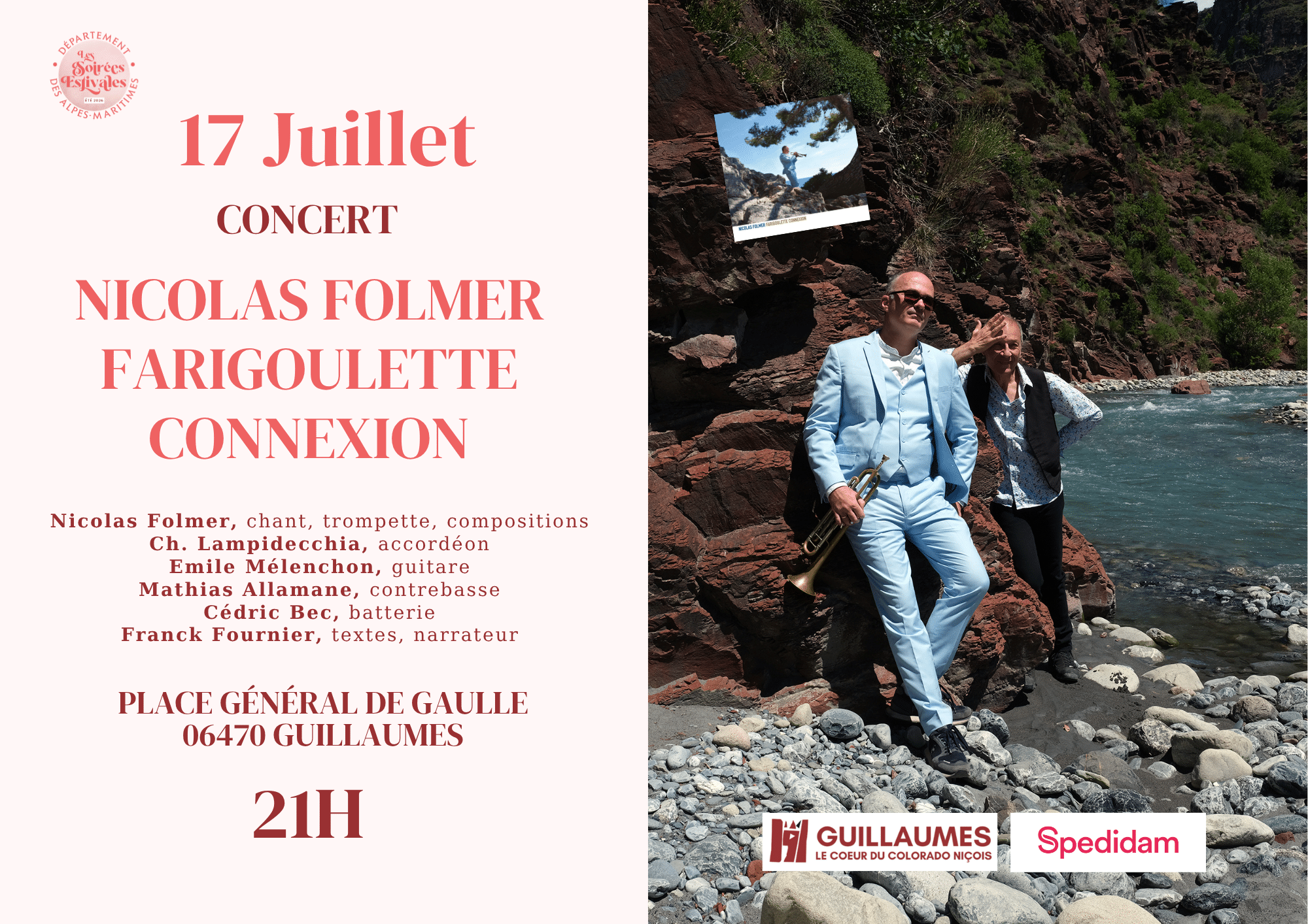 Affiche estivales Nicolas Folmer