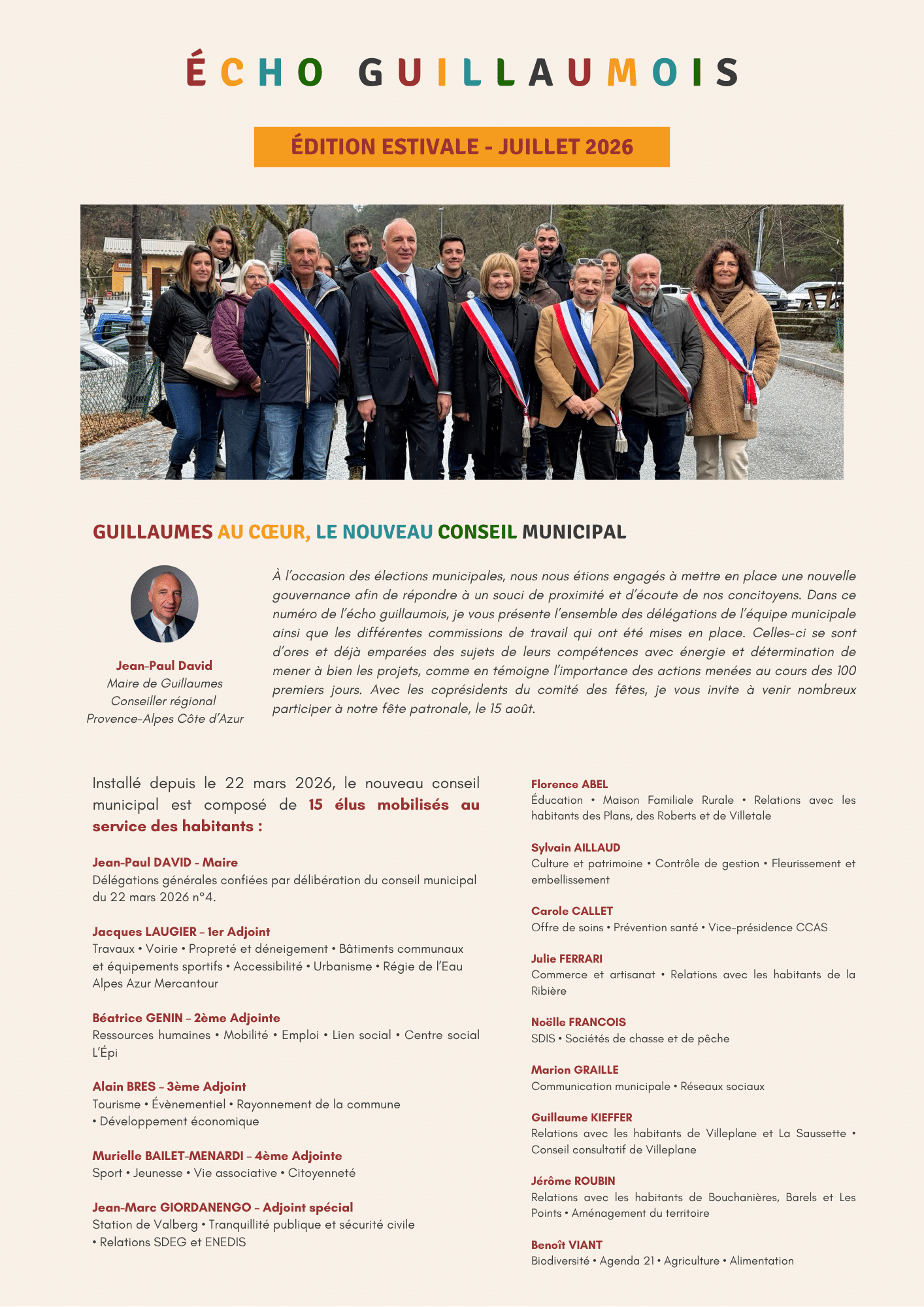 Echo guillaumois juillet 2026 - Page 1